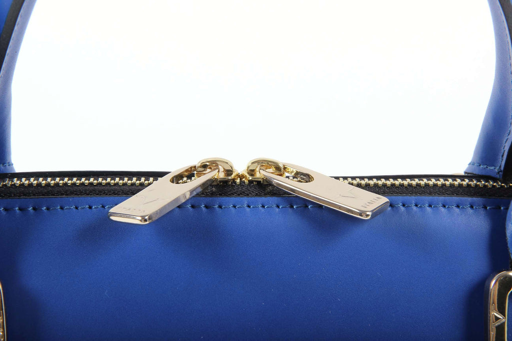 Bolso Mujer V 1969 Italia C151-52 RUGA COBALTO