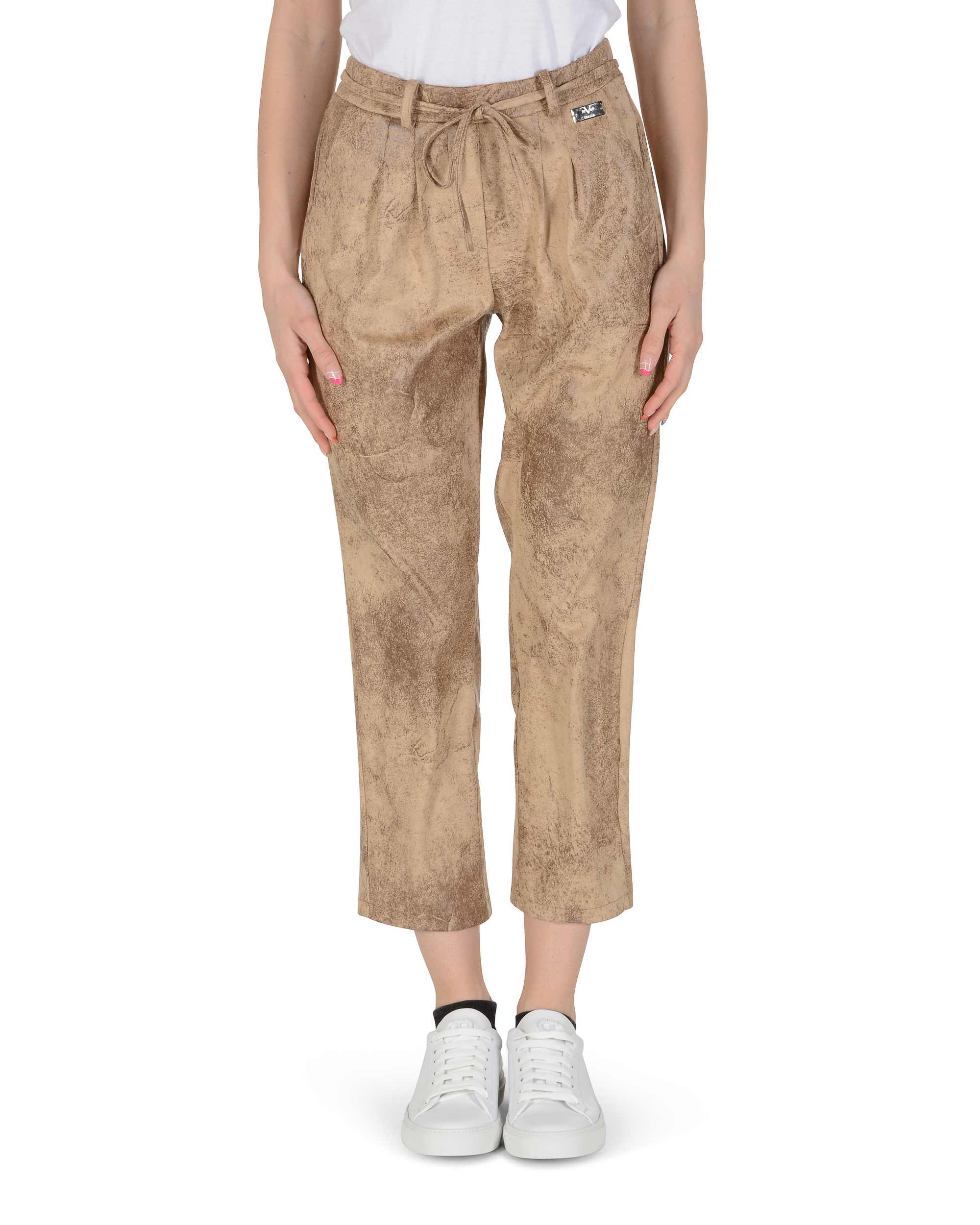 19V69 Italia Pantalones de mujer Beige BRUNA BEIGE