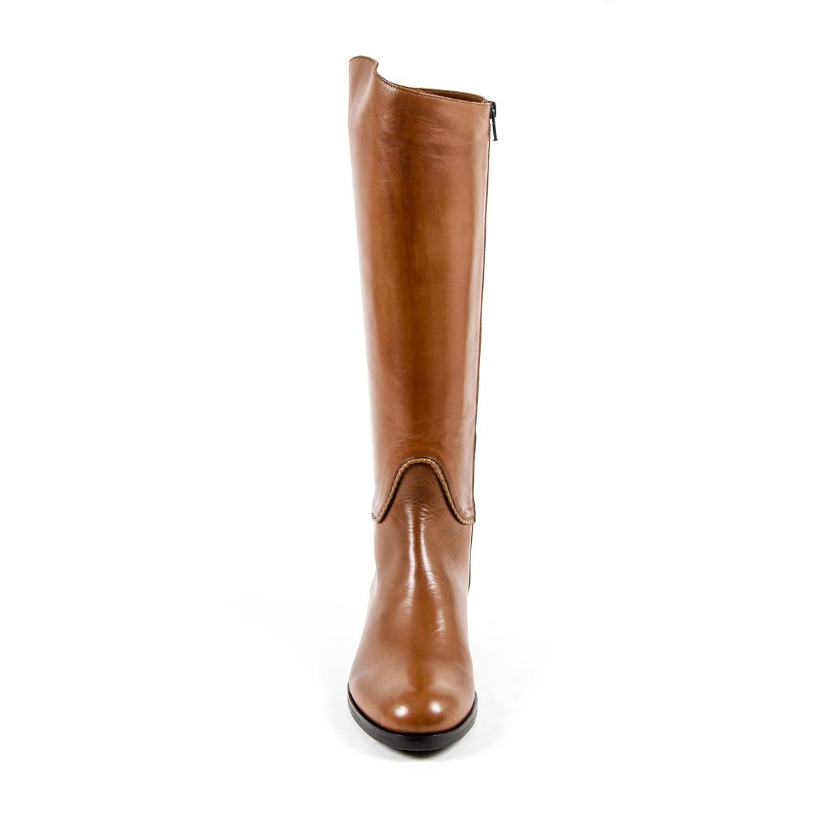 Bota alta mujer V 1969 Italia B2414 SENZA C VITELLO MARRONE