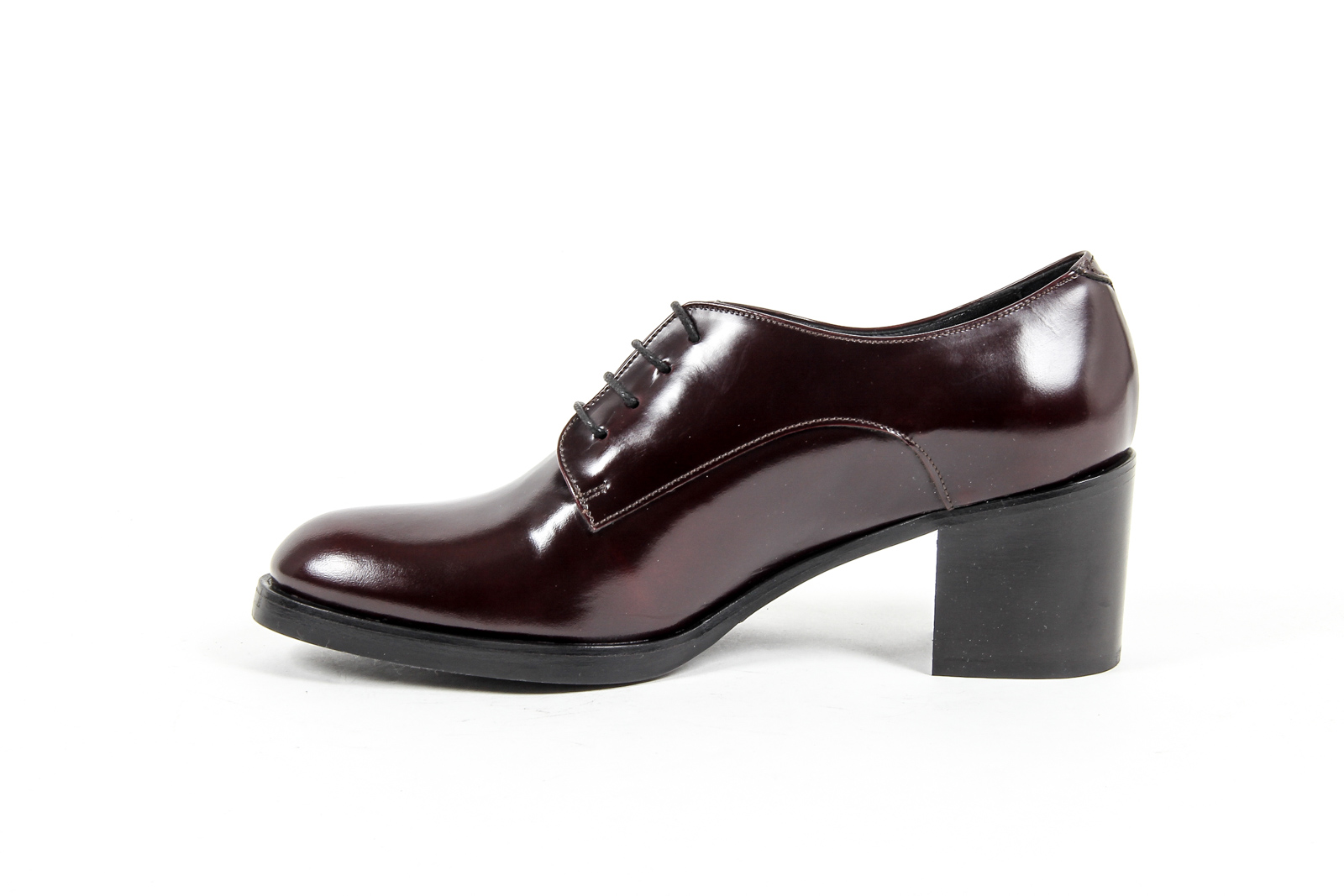 V 1969 Italia Womens Heeled Oxford Shoe Bordeaux RITZ