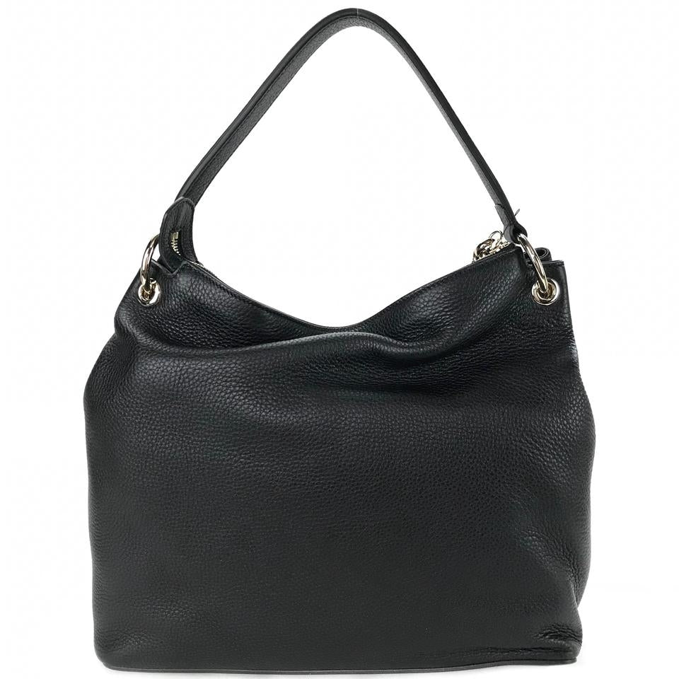 Bolso tote Gucci Soho de piel negro