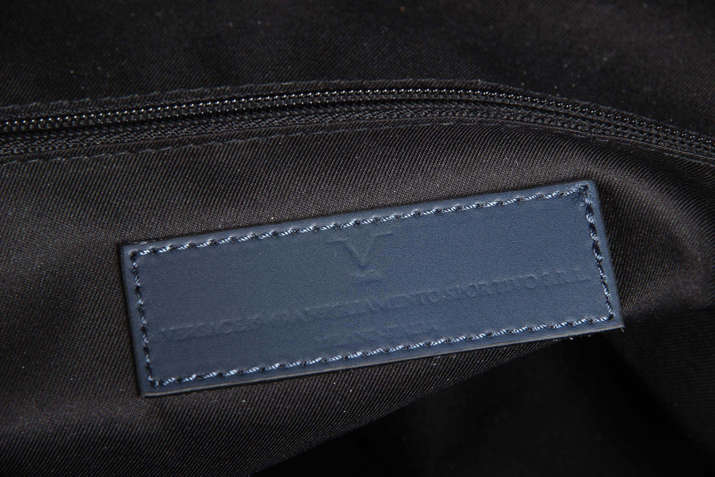 Bolso de mano para mujer V 1969 Italia V009 RUGA BLU