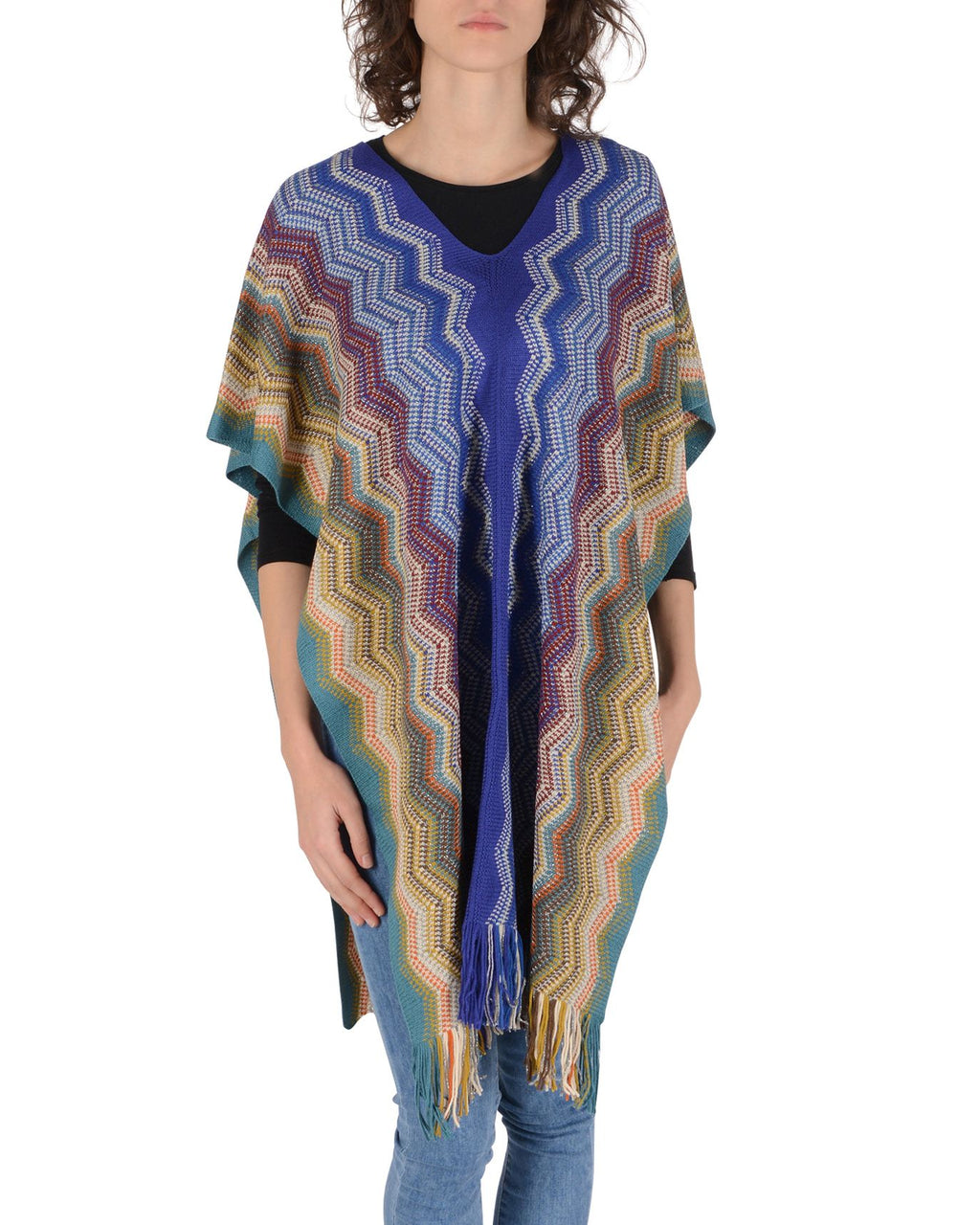Poncho Missoni Mujer Multicolor POB6WMD68060002