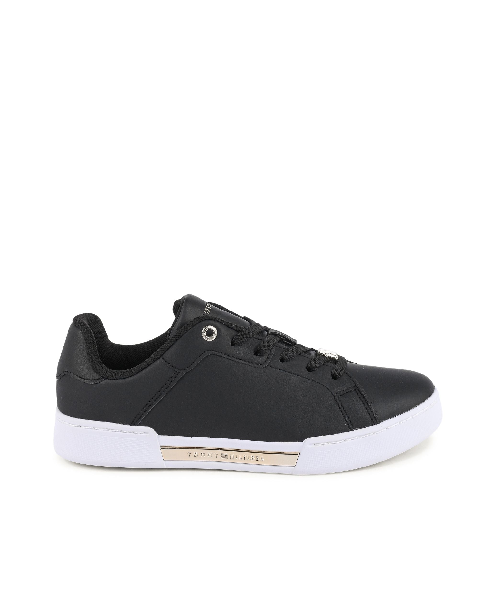 Tommy Hilfiger Womens Sneaker Black FW0FW07116BDS