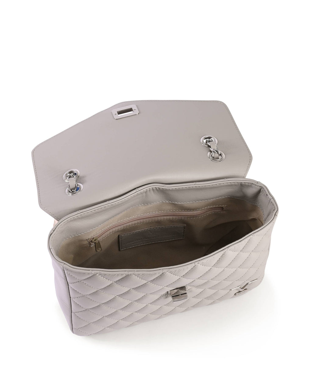 Bolso de mano para mujer V Italia V024M-S SAUVAGE GRIGIO