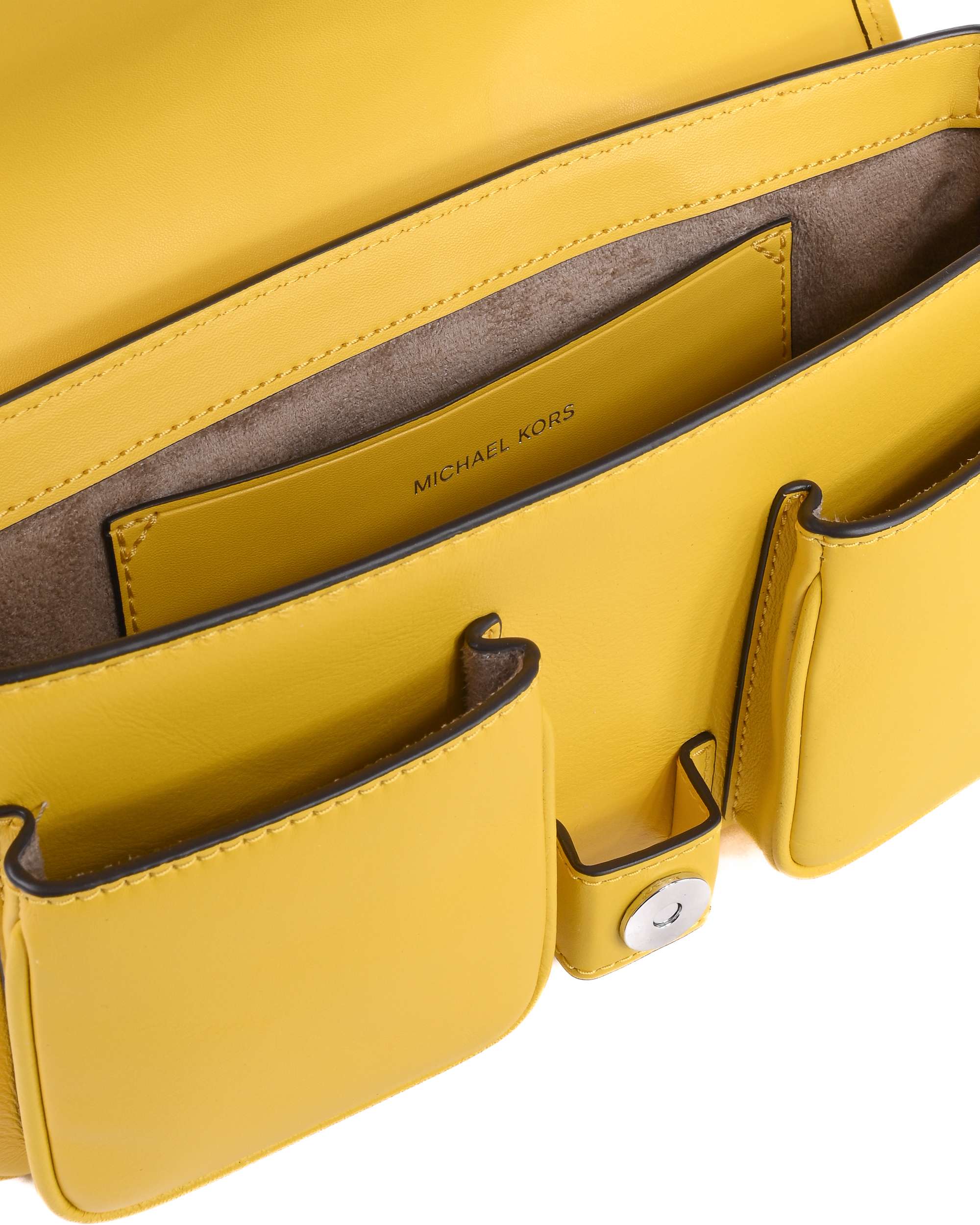 Bolso de mano Michael Kors para mujer 30S4SBAL2L AMARILLO MARGARITA BRILLANTE