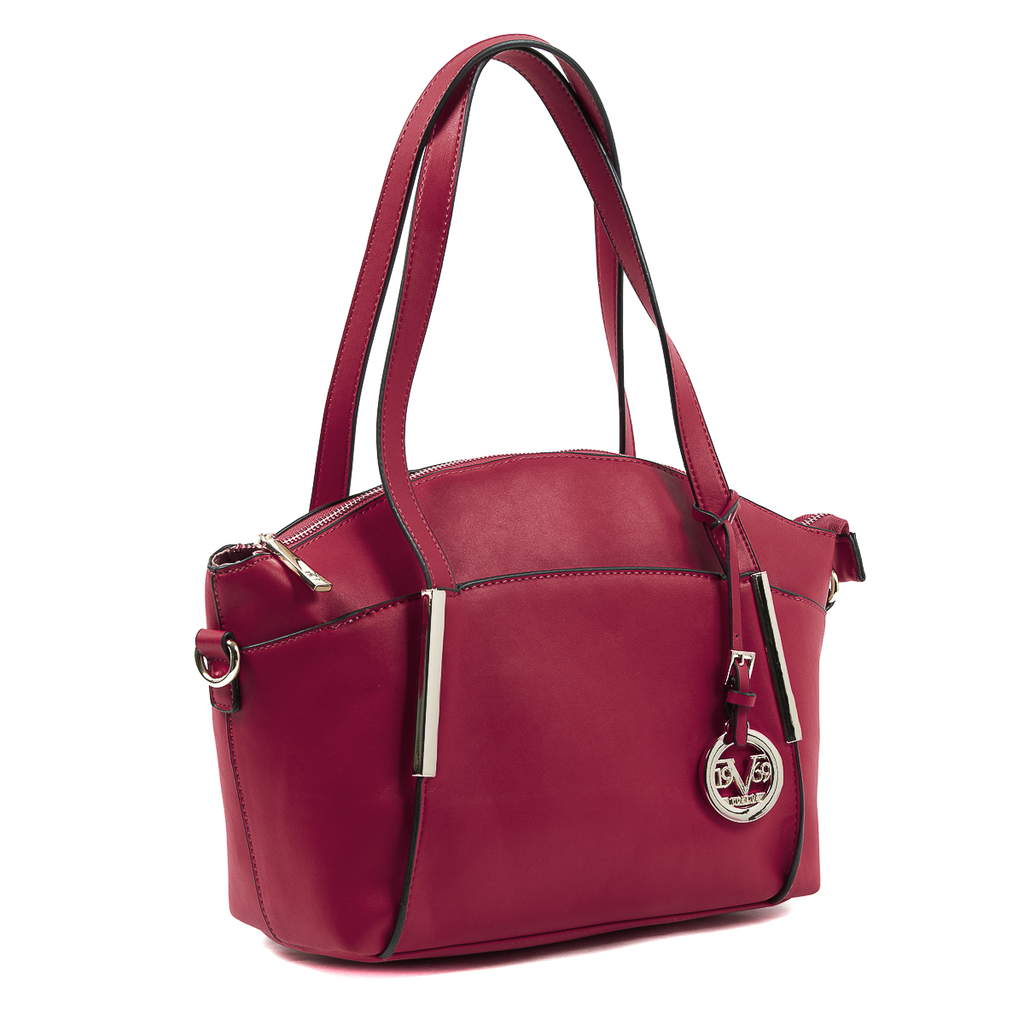 Bolso de mano para mujer V 1969 Italia Burdeos GIULIA