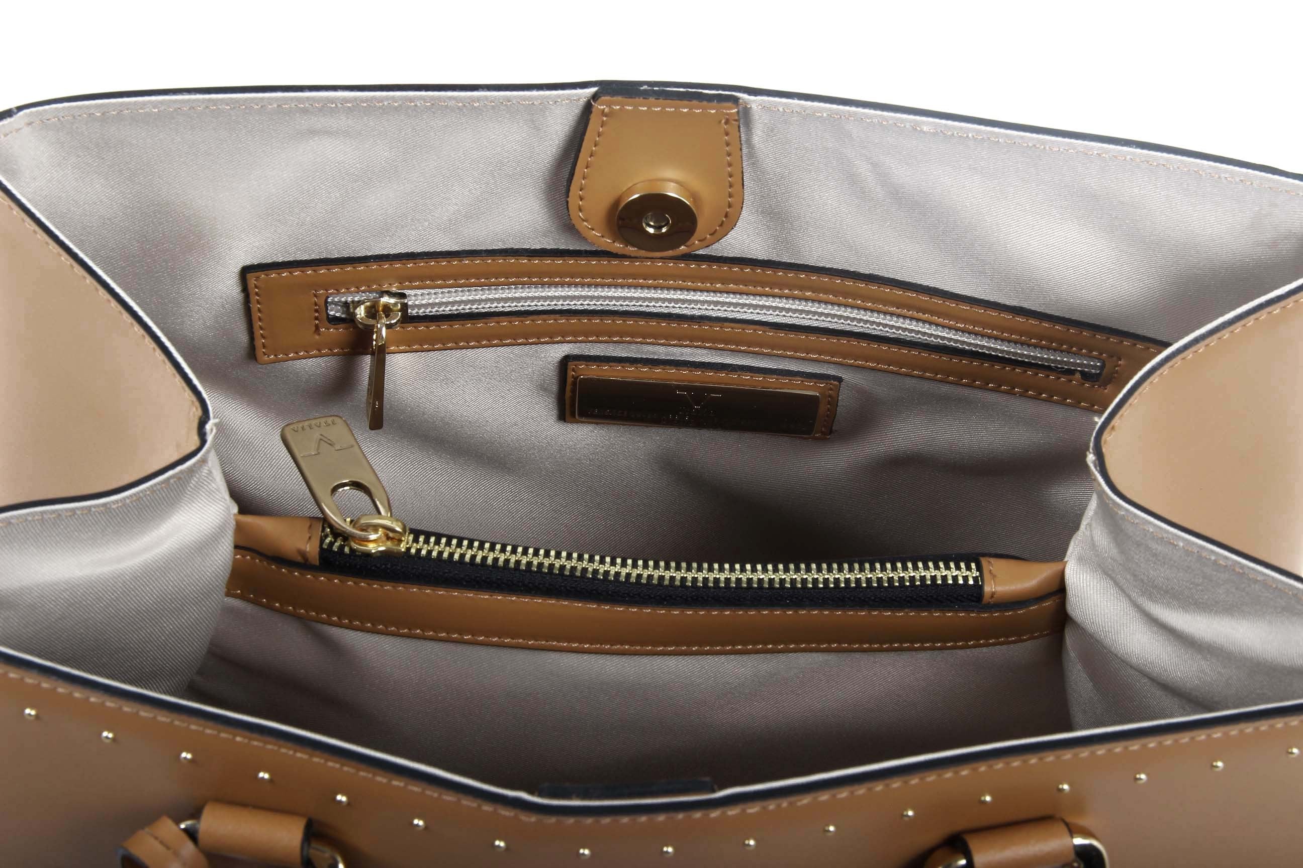 Bolso Mujer V 1969 Italia G550-52 RUGA CUOIO