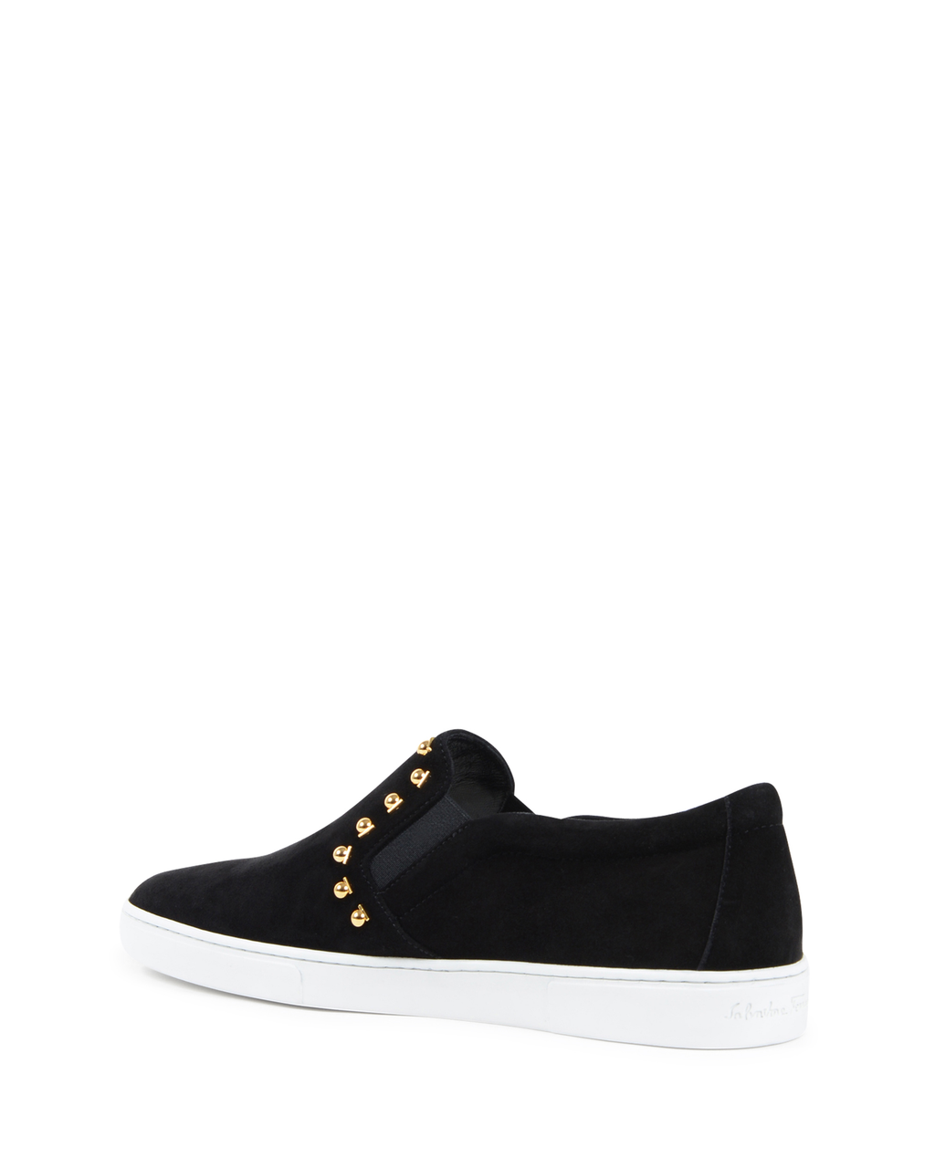 Zapatillas sin cordones Salvatore Ferragamo para mujer, color negro, SPARGI