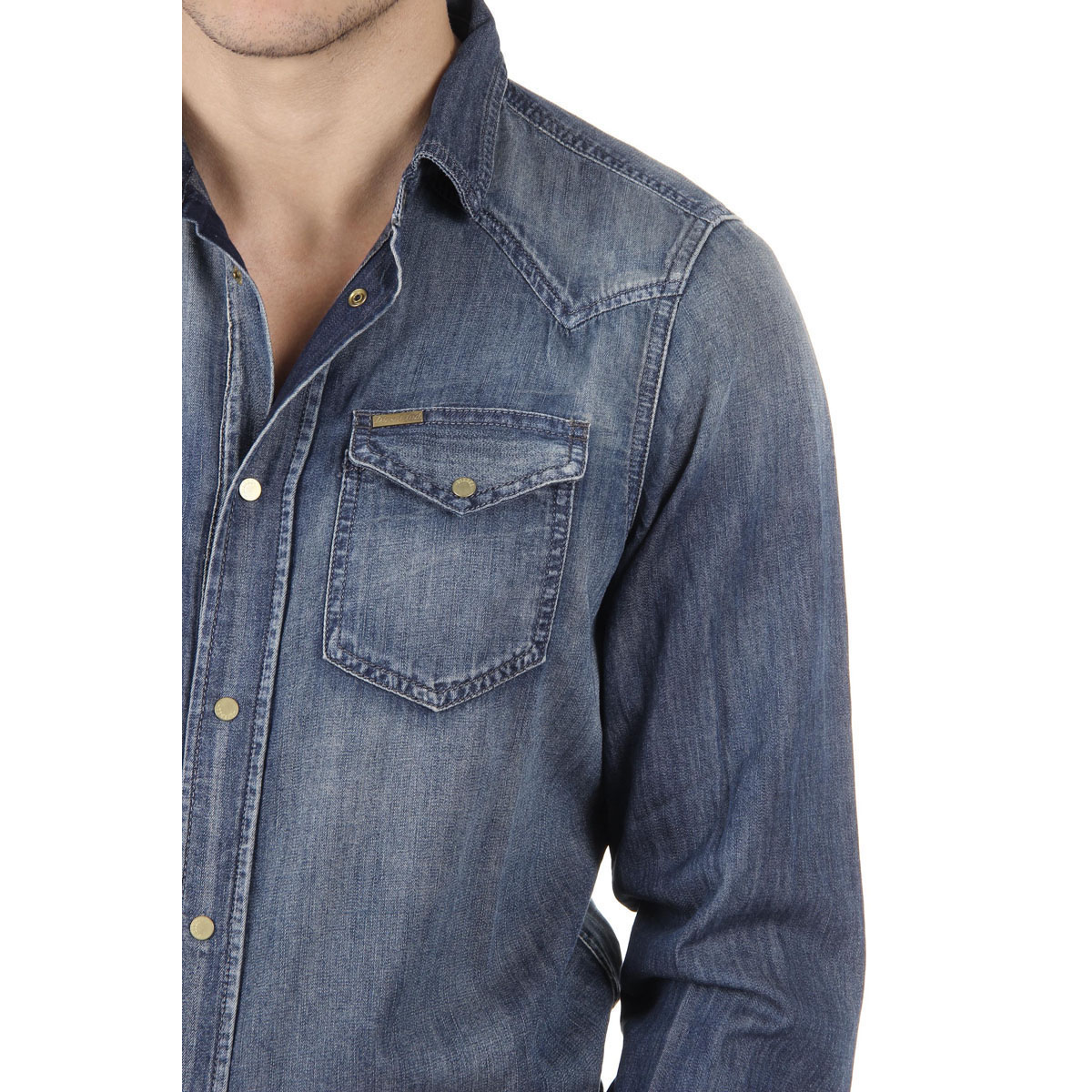 Diesel Mens Shirt Long Sleeves 00SD24 0666D 01 NEW-SONORA