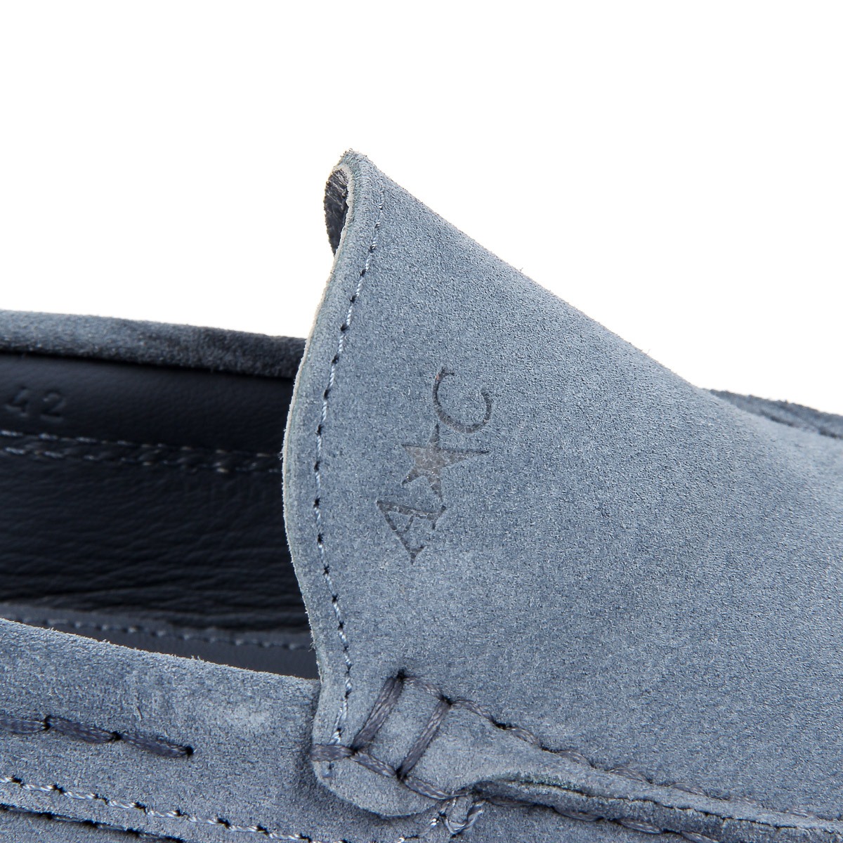 Mocasín Andrew Charles para hombre azul TRON