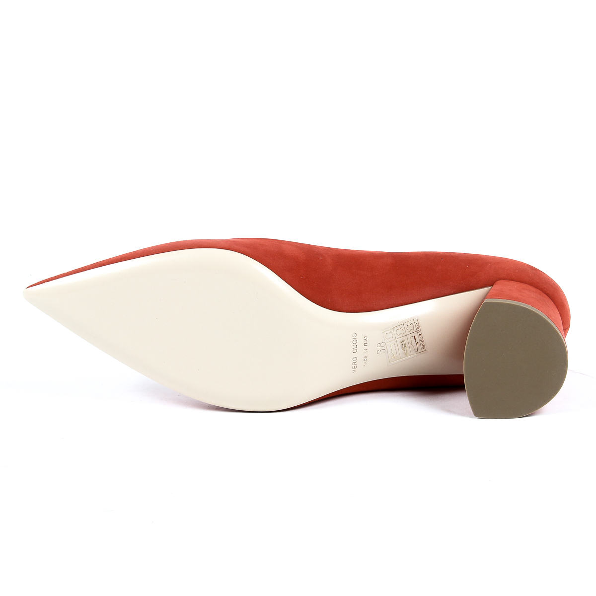 Andrew Charles Womens Pump Red EVA