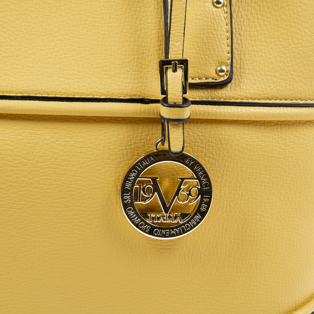 Bolso de mano para mujer V 1969 Italia amarillo SOPHIA