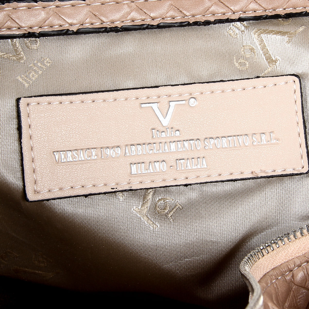 Bolso de mano para mujer V 1969 Italia rosa JAMI
