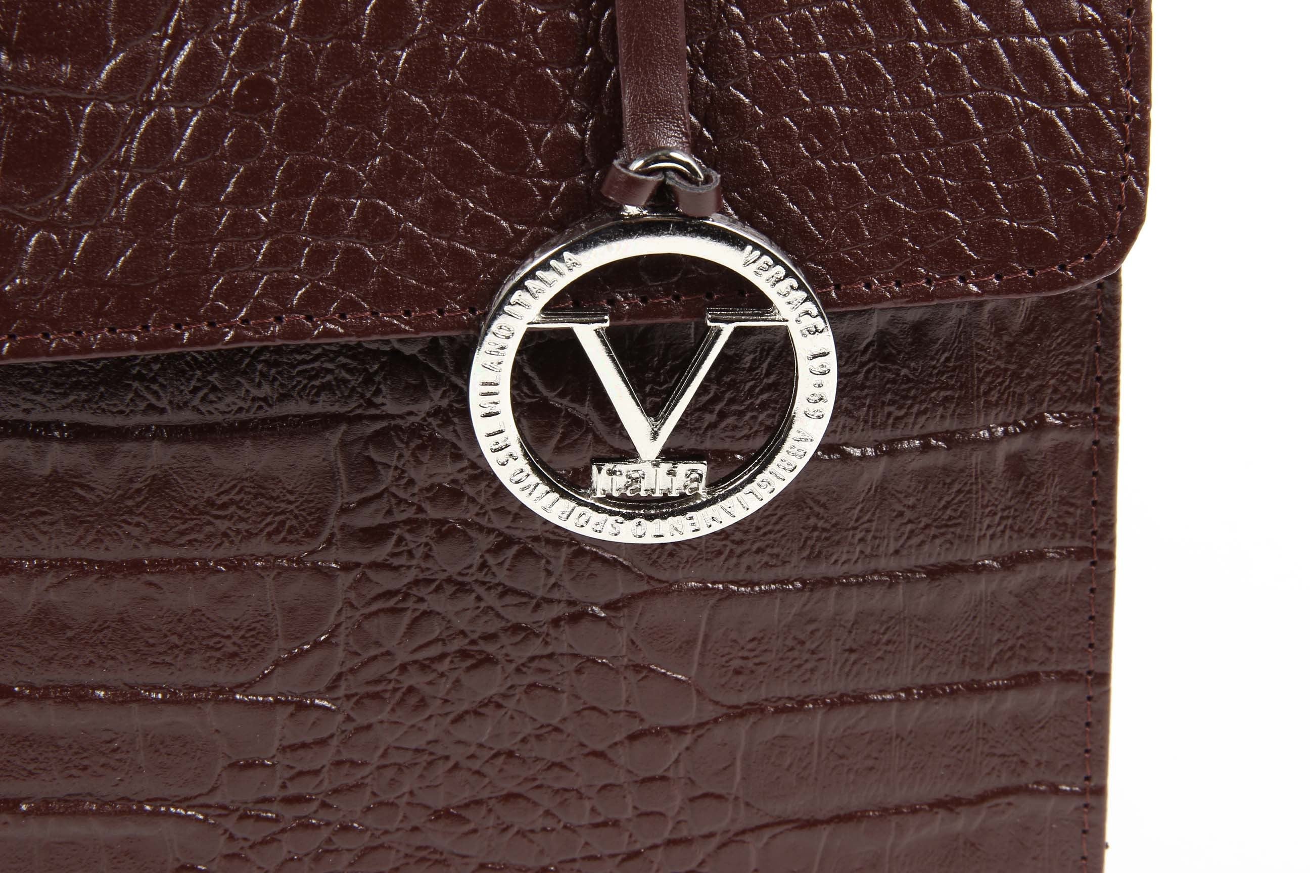 Bolso de mano para mujer V 1969 Italia ARC05 AGATA COCCO BORDEAUX