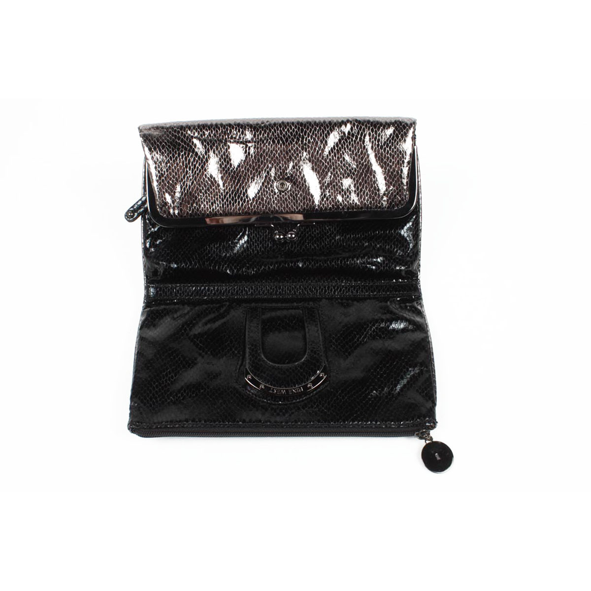 Bolso de mano Nine West para mujer 234401 BLK GUNMETAL