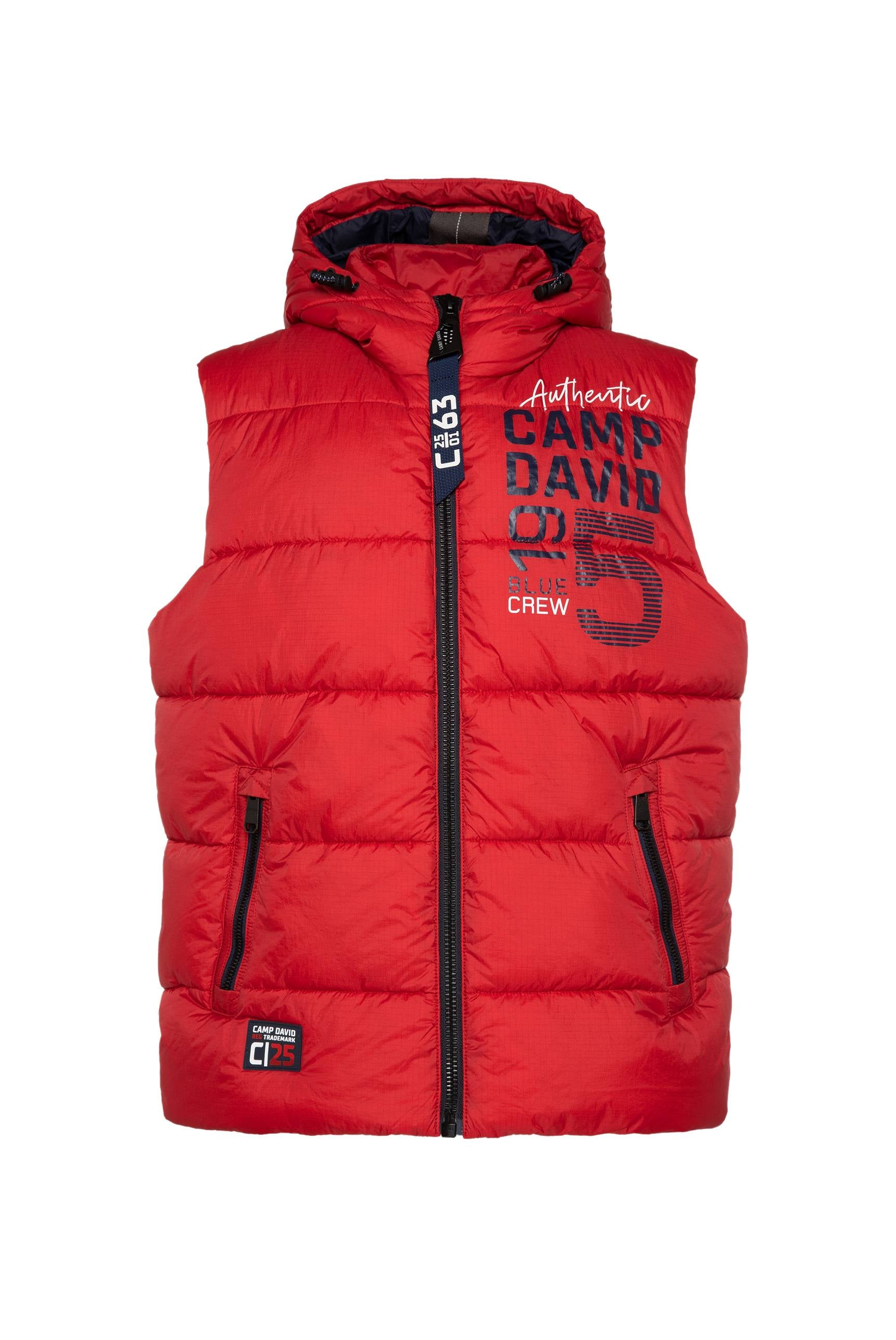 Chaleco Camp David para hombre