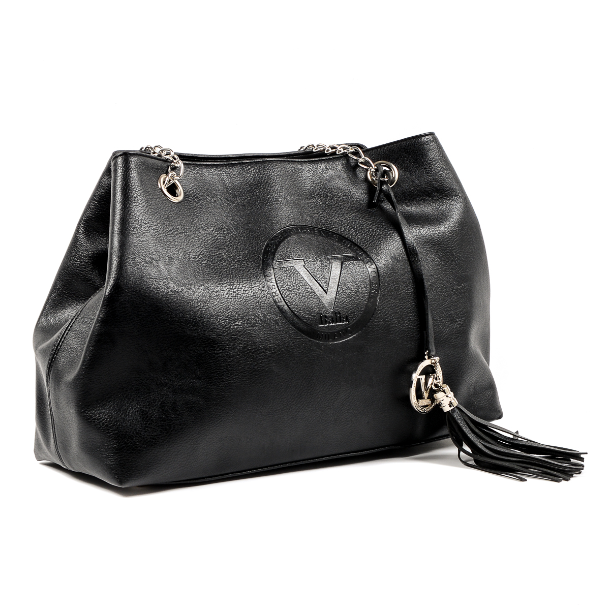 V 1969 Italia Womens Handbag Black MARION