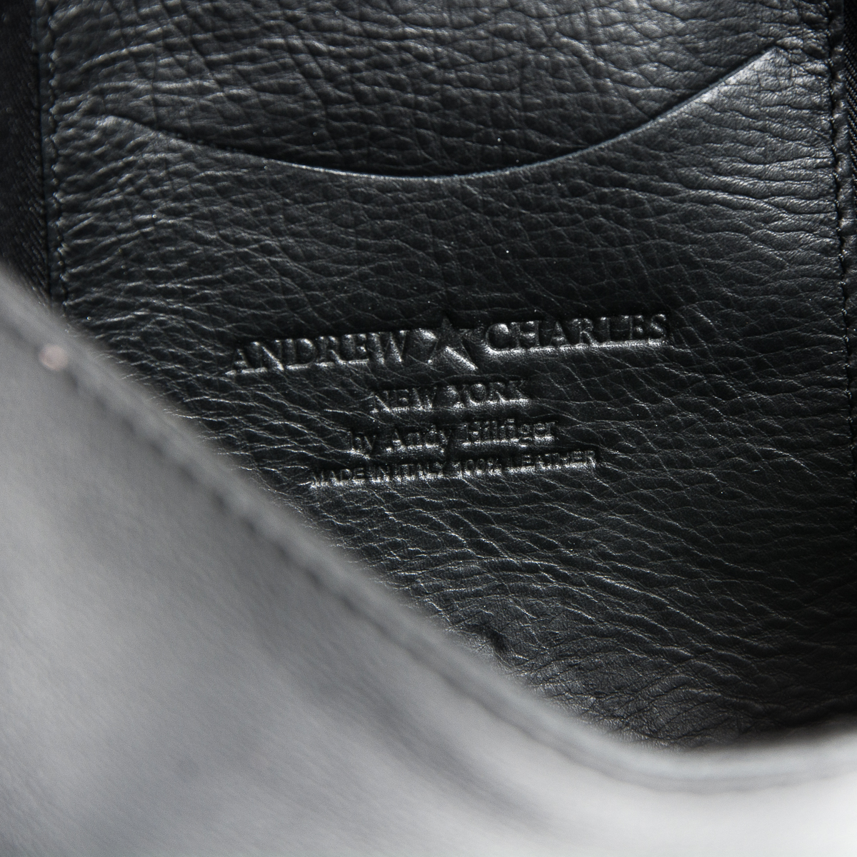 Bolso de mano para mujer Andrew Charles, color negro, CORY