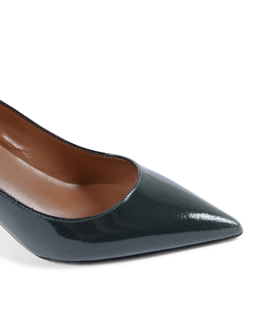 19V69 Italia Womens Pump Dark Green INES65 DARK GREEN PATENT