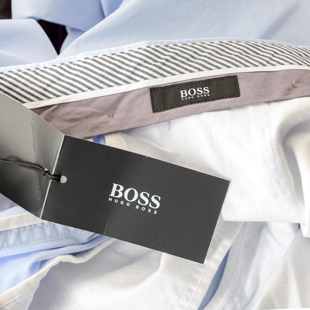 Pantalones Hugo Boss para hombre azul claro STANINO