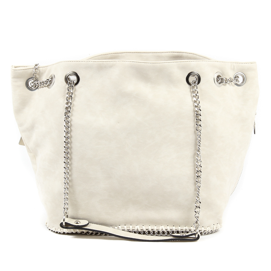 Bolso de mano para mujer Andrew Charles Beige KIARA