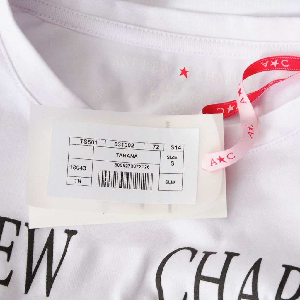 Camiseta para mujer Andrew Charles By Andy Hilfiger TS501 03 1002 TARANA BLANCA S14