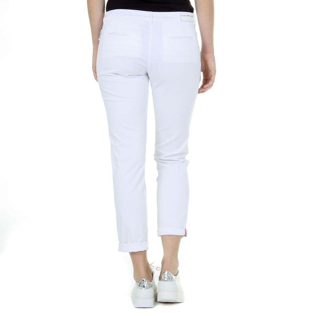 Pantalones blancos para mujer Andrew Charles PENDA