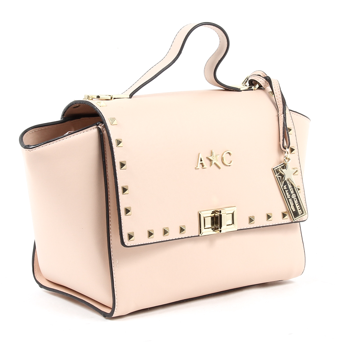 Bolso de mano Andrew Charles para mujer, color rosa, JAIME