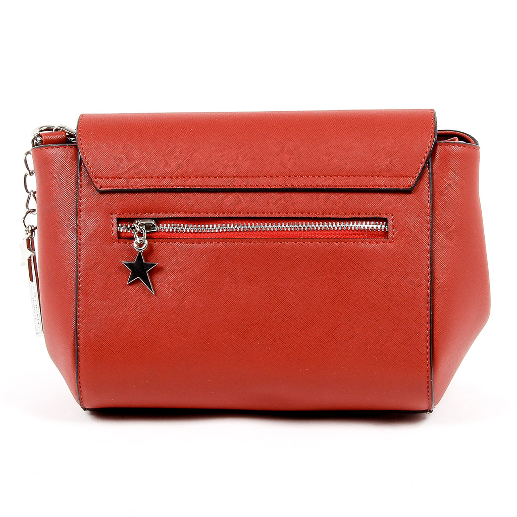 Andrew Charles Womens Handbag Red VERA