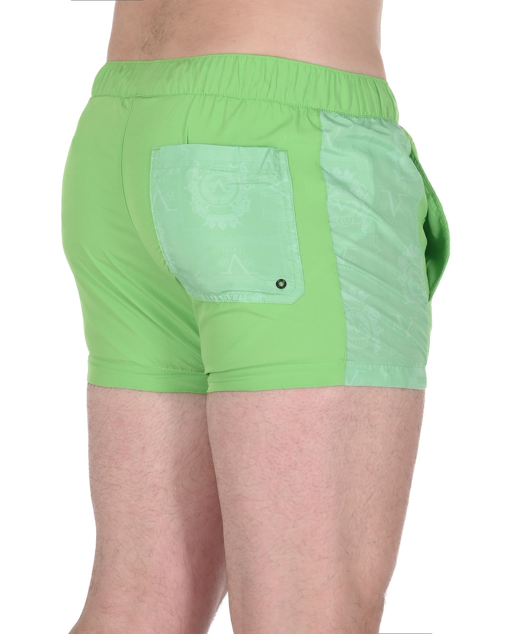 19V69 Italia Mens Swimwear Trunk VSC1MBS03 GREEN