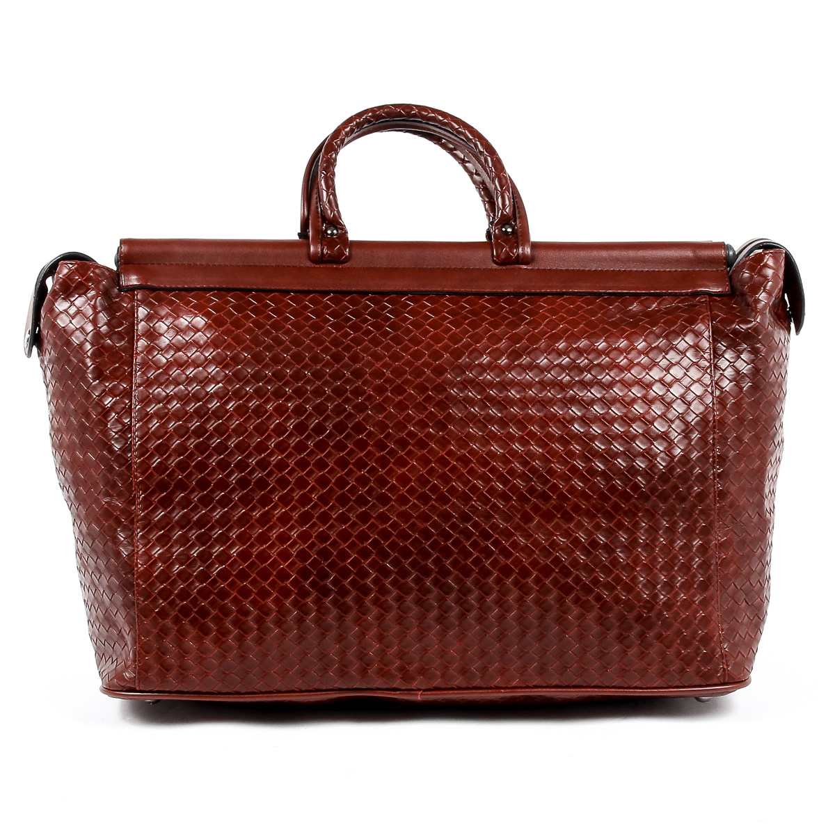 Bolso de mano para hombre V 1969 Italia rojo oscuro GARY