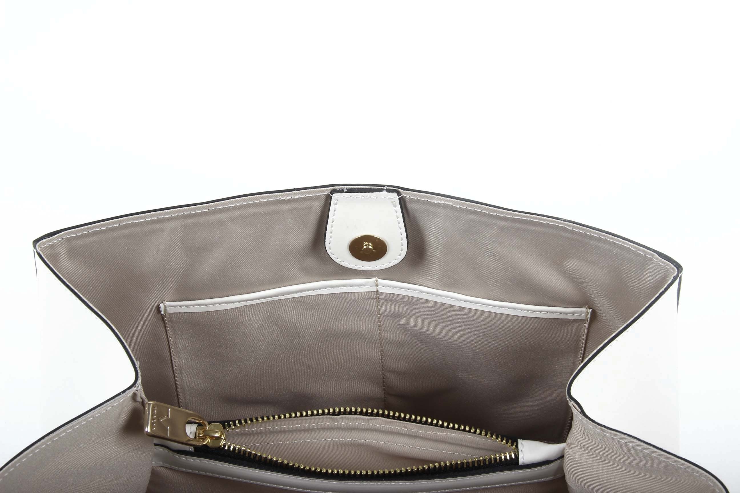 Bolso de mano para mujer V 1969 Italia G550-52 RUGA ICE