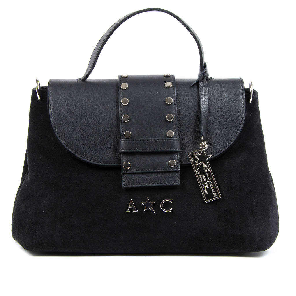 Bolso de mano para mujer Andrew Charles negro ROSS