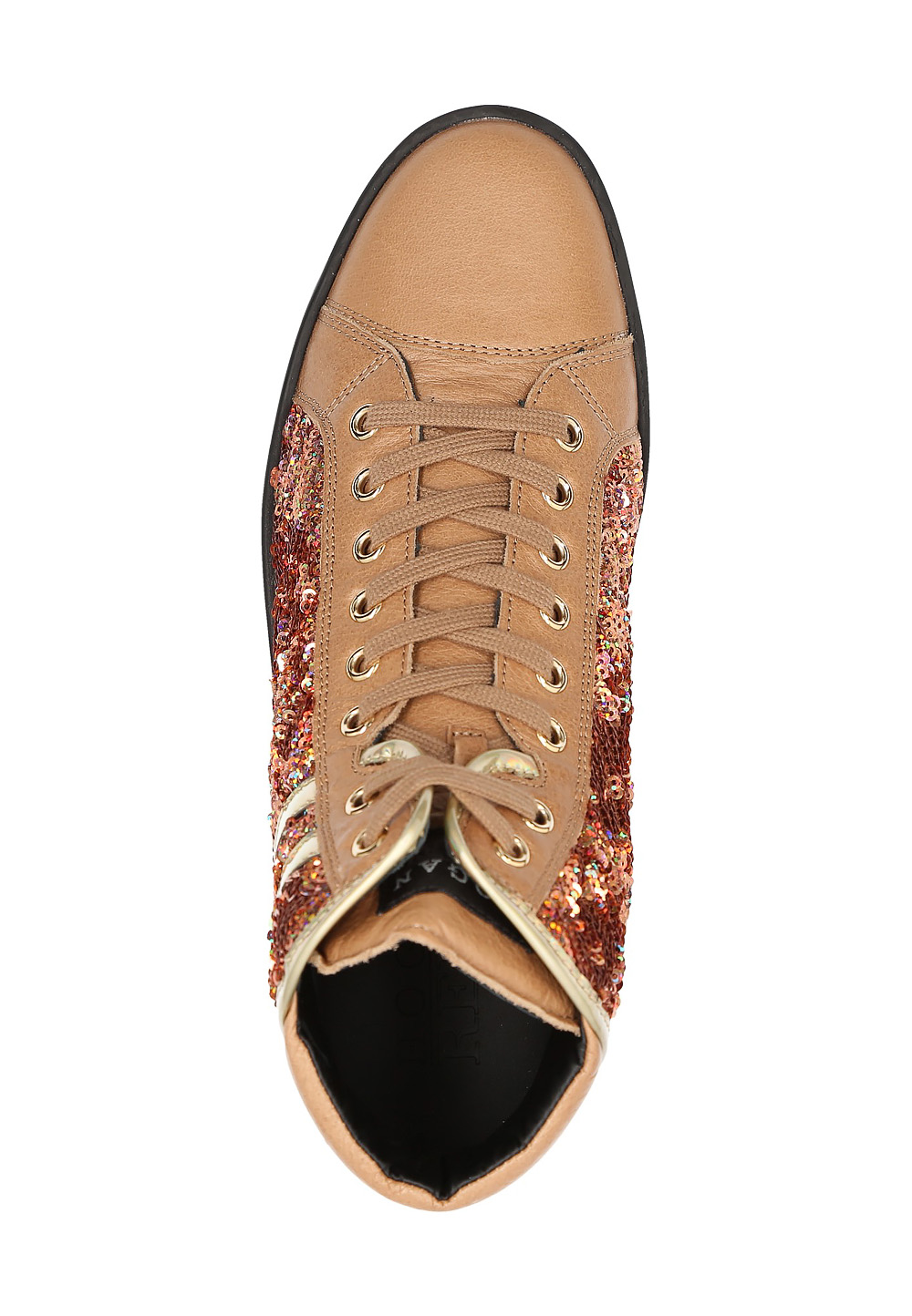 Zapatillas Hogan Rebel para mujer en marrón HXW1820I651777H568I
