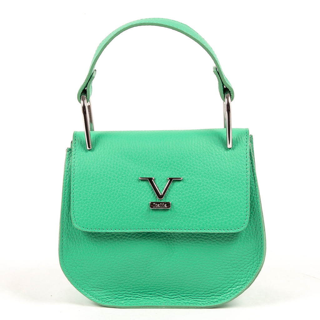 V 1969 Italia Womens Handbag Green DUBLINO