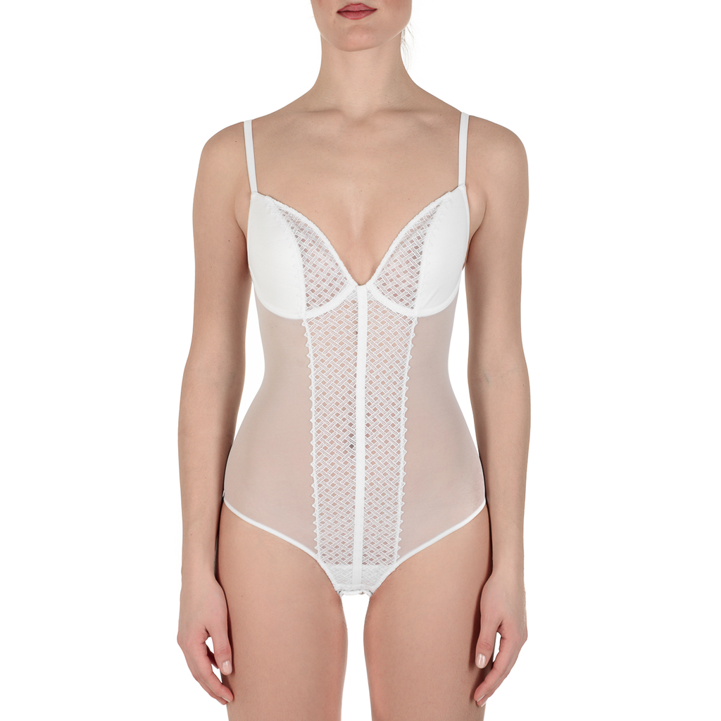 La Perla Body de mujer blanco