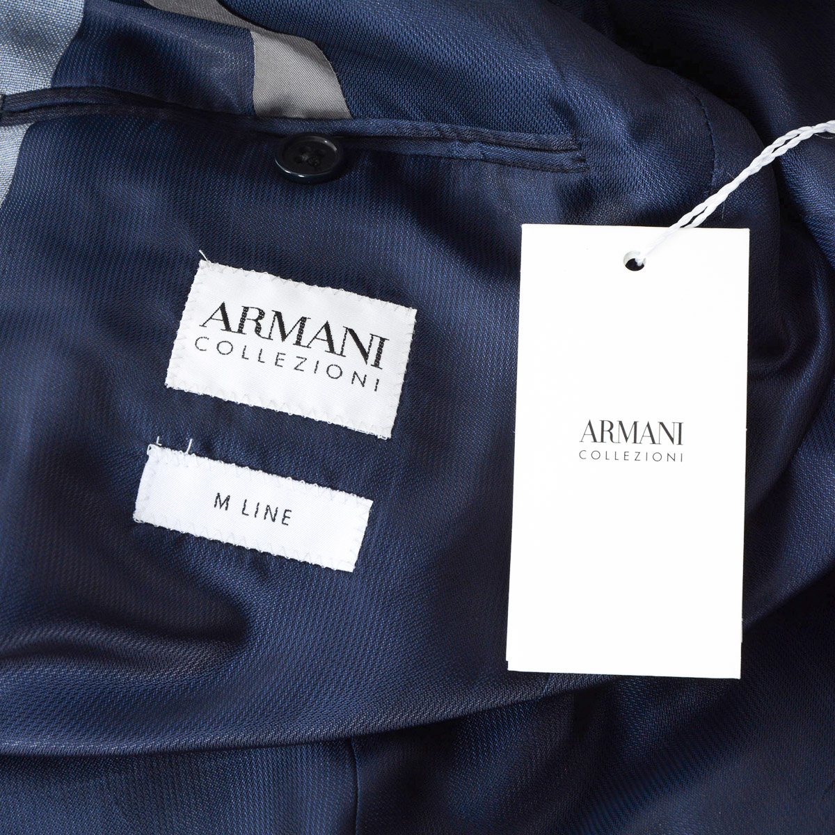 Armani Collezioni Mens Suit Light Blue