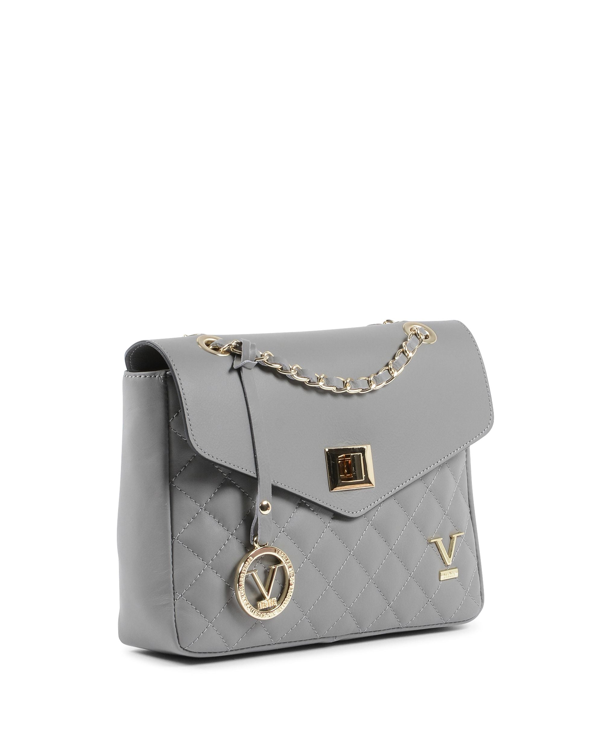 Bolso de mano para mujer V Italia gris V024-G SAUVAGE GRIGIO