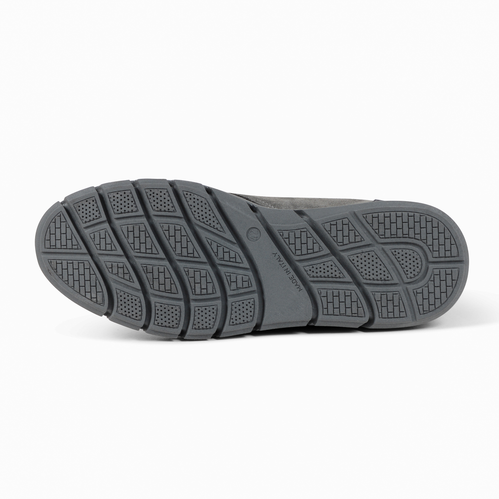 19V69 Italia Botín Hombre Gris Azul 930 CAMOSCIO GRIGIO BLUE