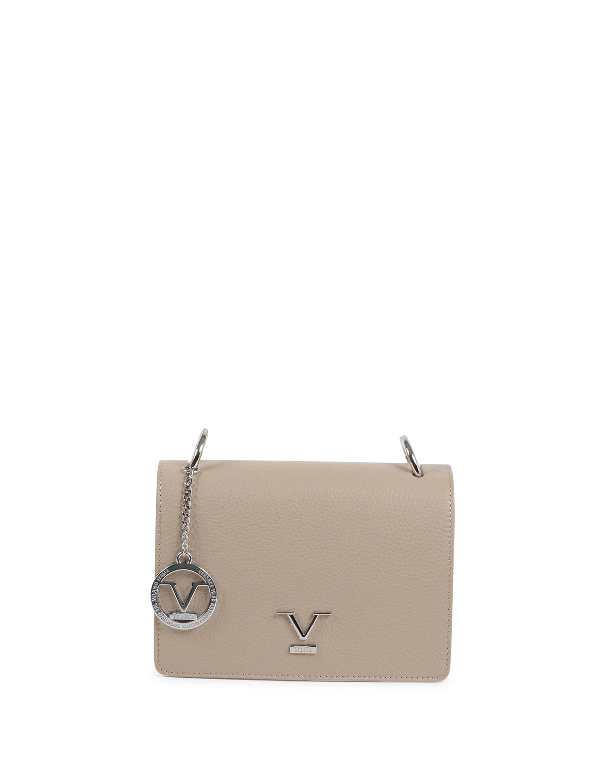 V Italia Womens Handbag Taupe V1758 CERVO TAUPE