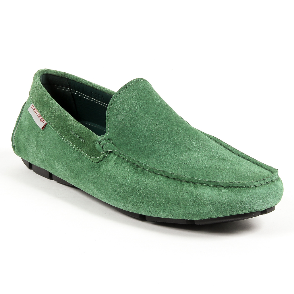 Mocasín Andrew Charles para hombre verde TRON