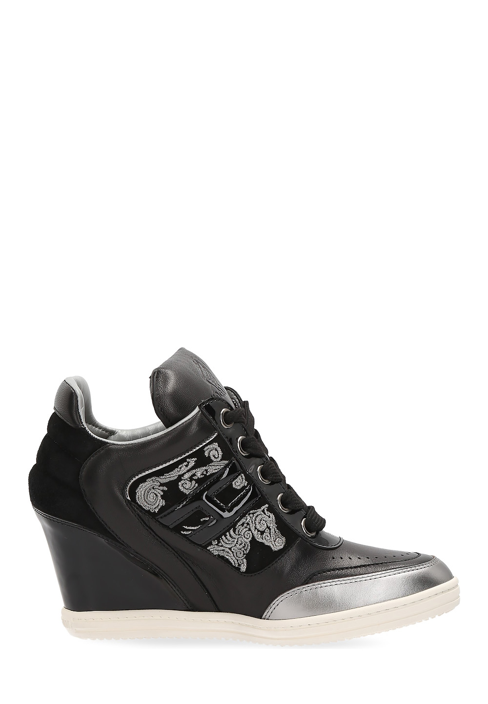 Zapatillas Hogan Rebel para mujer negras HXW2140N16055TV019U