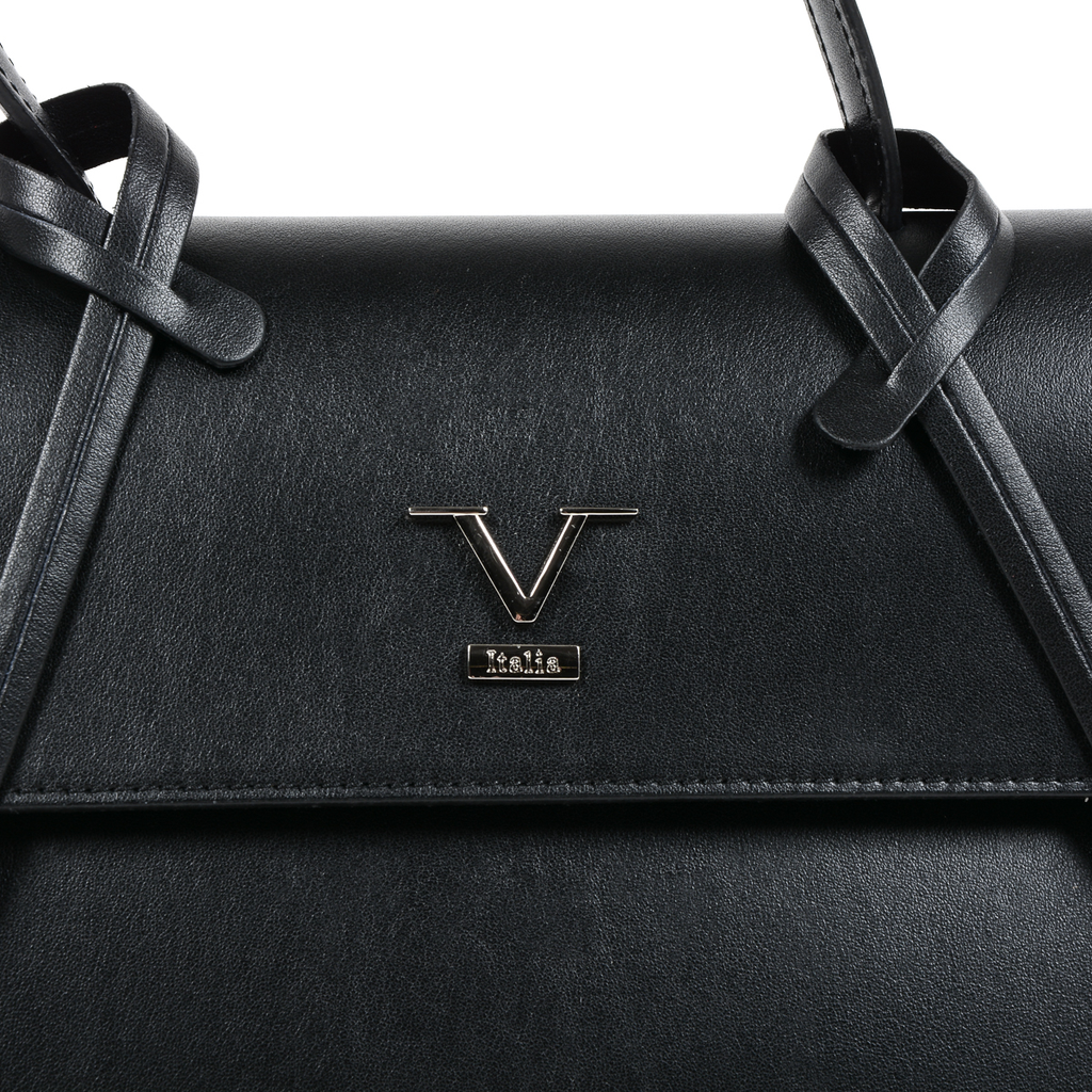 Bolso de mano Mujer V 1969 Italia Negro GIORGIA