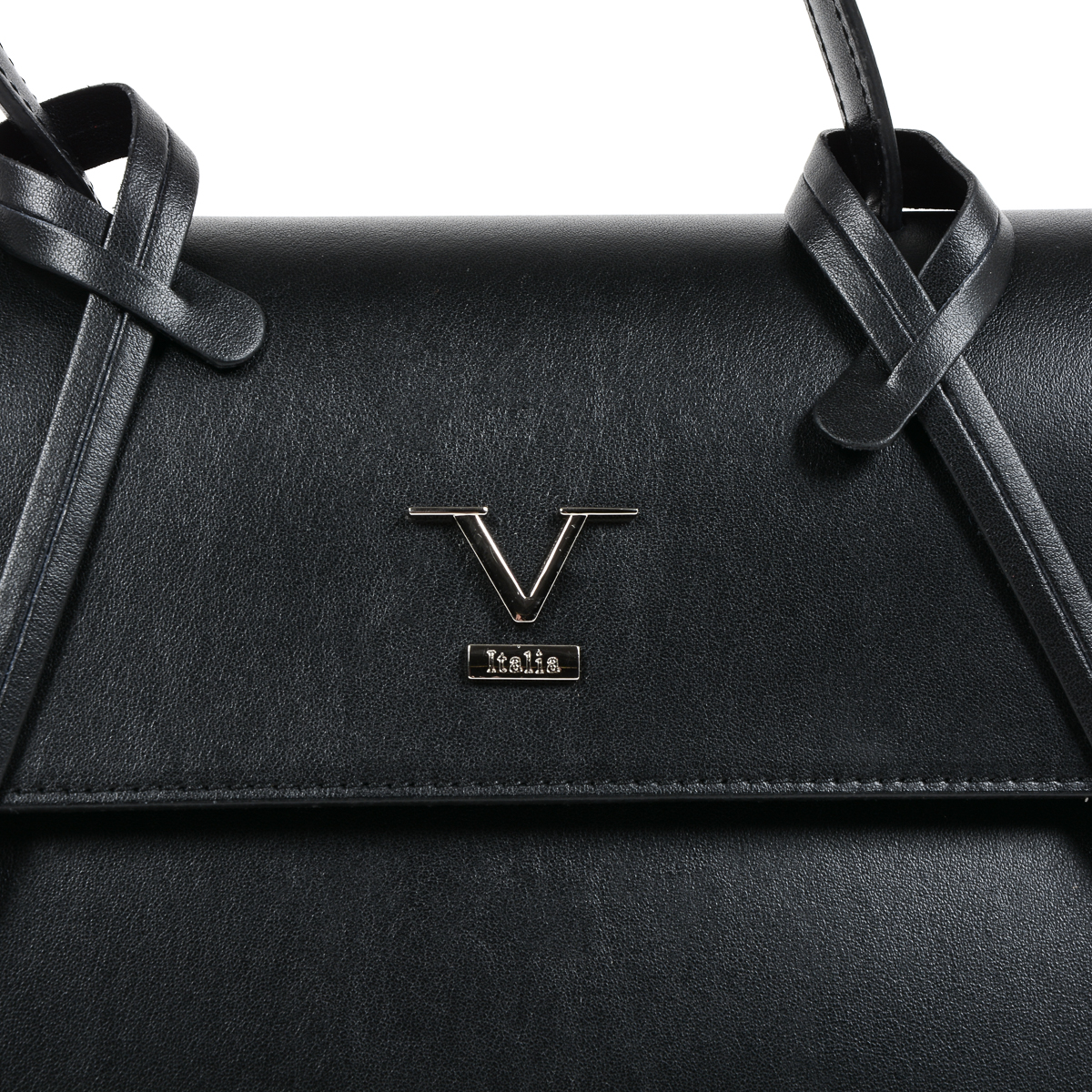 Bolso de mano Mujer V 1969 Italia Negro GIORGIA
