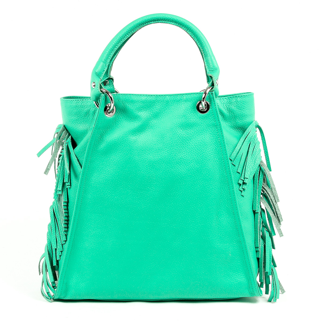 V 1969 Italia Womens Handbag Green ZURIGO