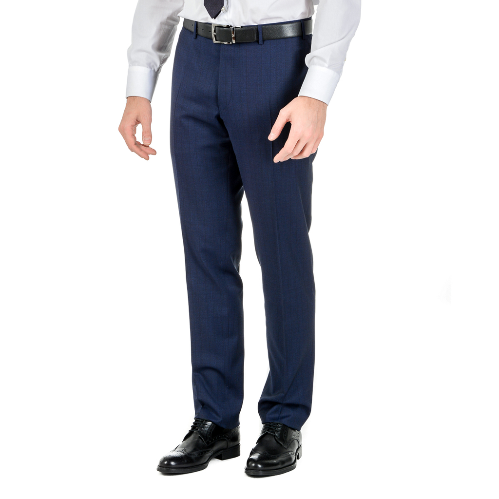 Canali Mens Suit Long Sleeves Blue