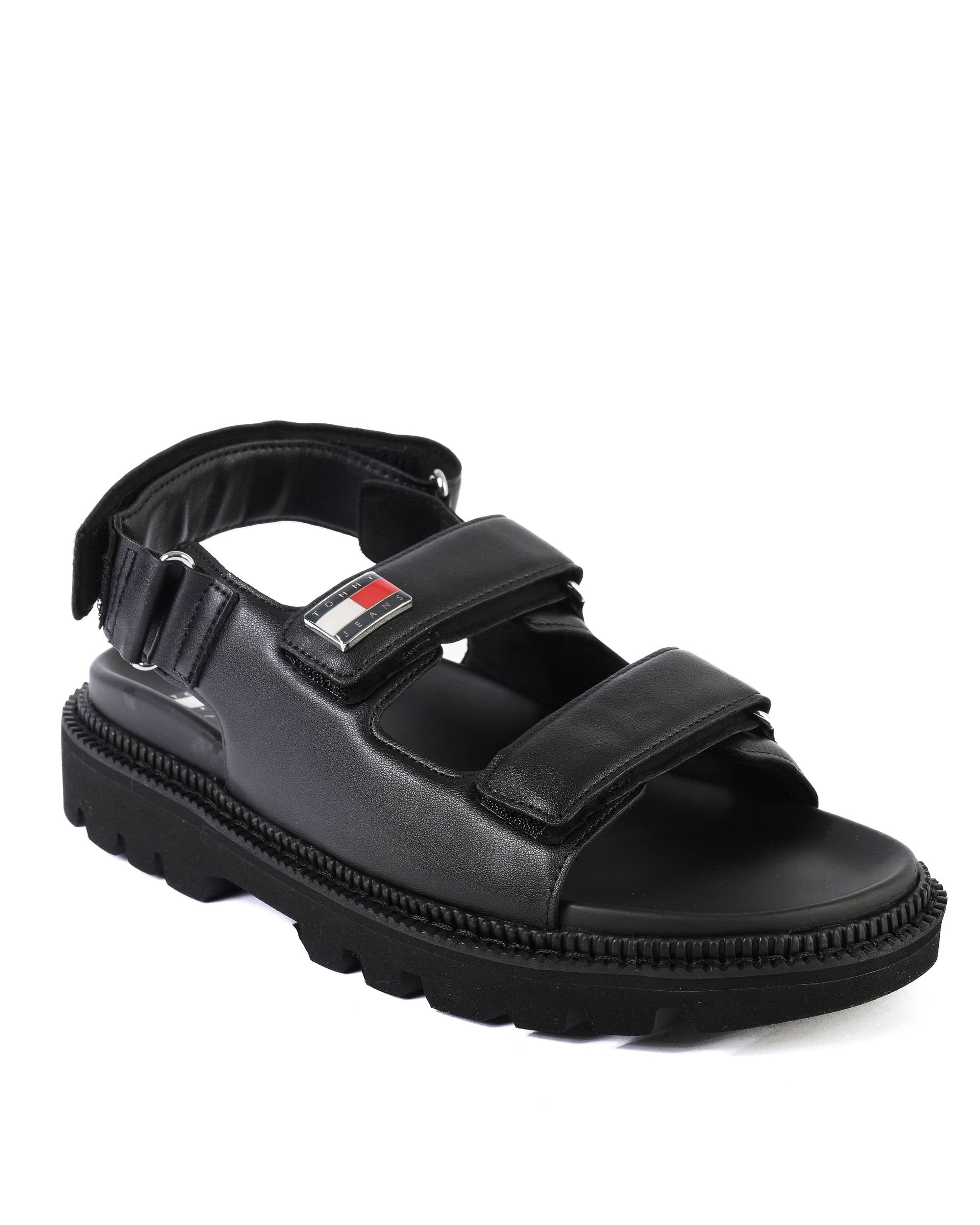 Tommy Hilfiger Womens Sandal Black EN0EN02461BDS