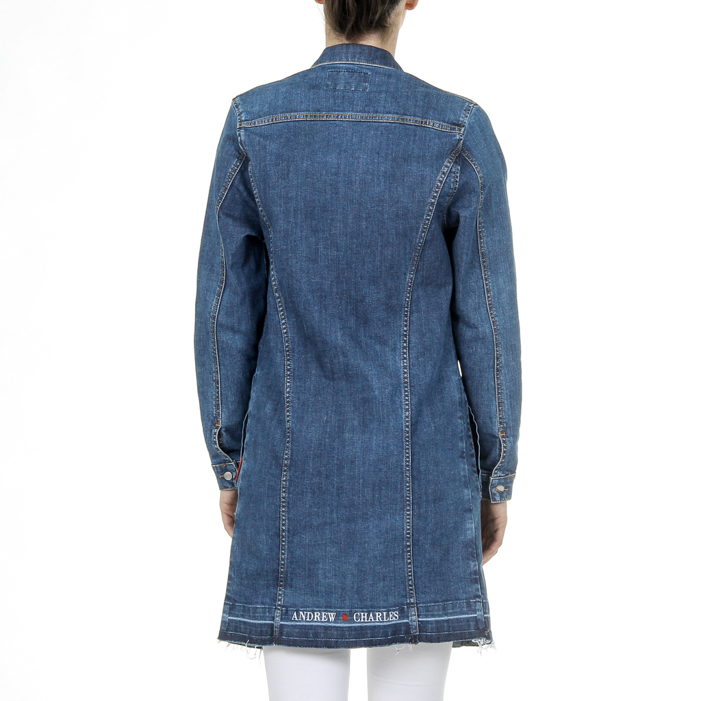 Chaqueta vaquera de manga larga para mujer de Andrew Charles LETIZIA