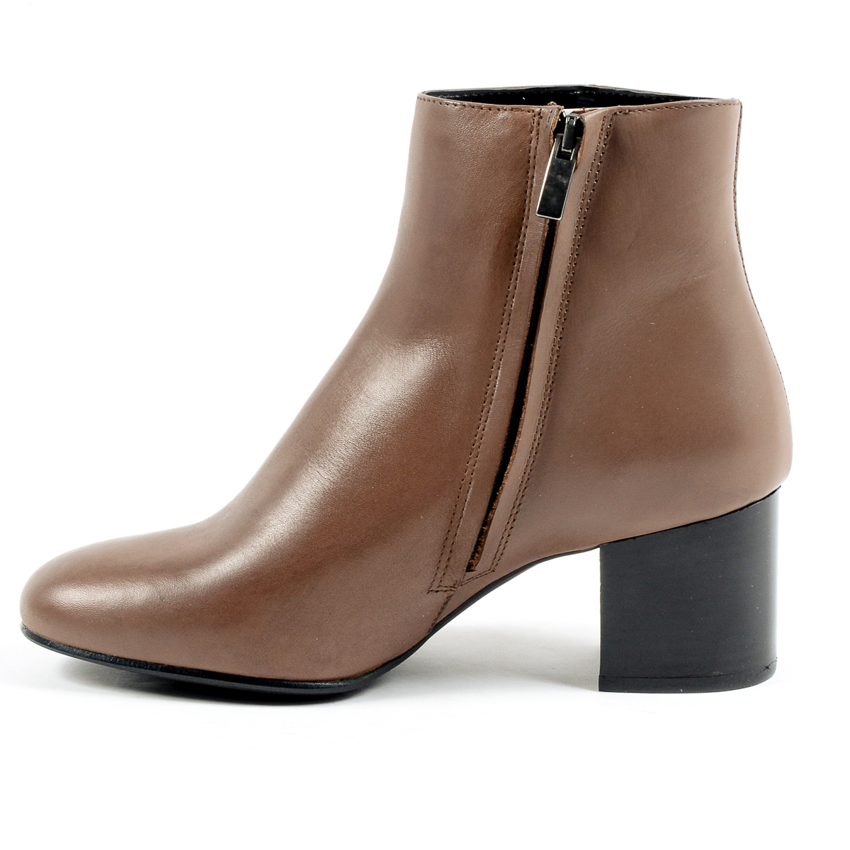 V 1969 Italia Womens Heeled Ankle Boot Brown MAD